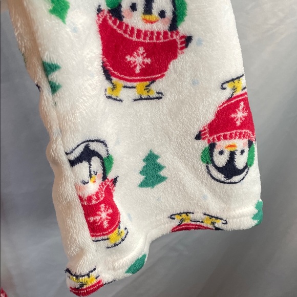 Cozy Penguin Print Pajama Pants - Picture 6 of 8